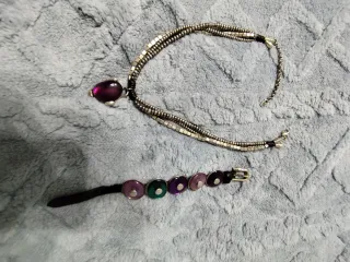 Conjunto de collar y pulsera