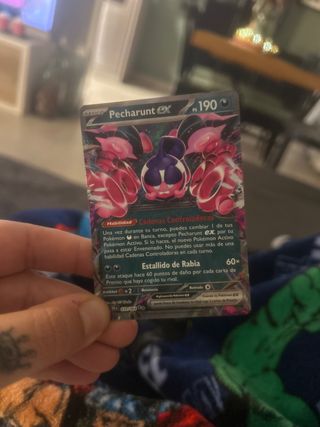 Carta Pokémon Pecharunt EX 190 PS