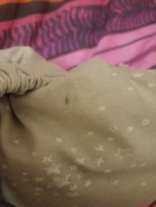 Cojín de lactancia pequeño estrellas