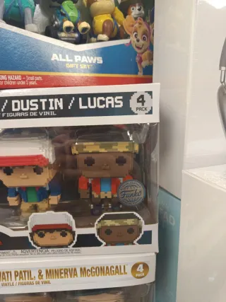 Set 4 Funkos Stranger Things