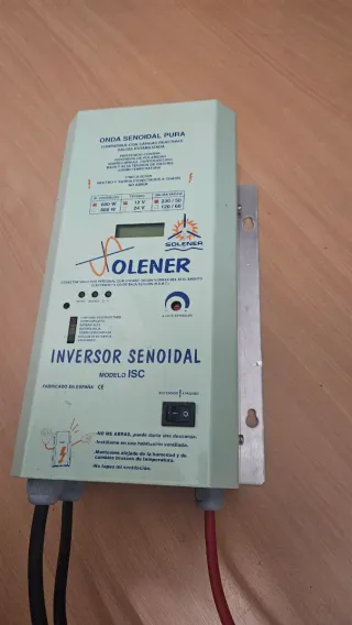 Inversor Solener 600W Onda Senoidal Pura
