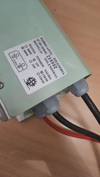 Inversor Solener 600W Onda Senoidal Pura