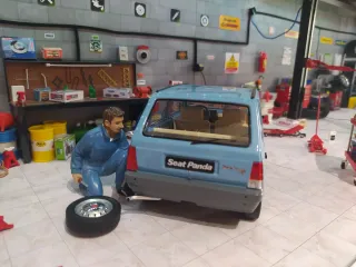 Maqueta SEAT Panda escala 1:18