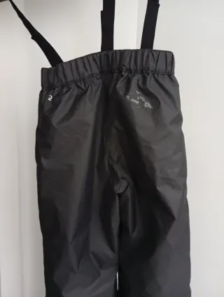 Pantalones Decathlon de esquí negros niño/niña