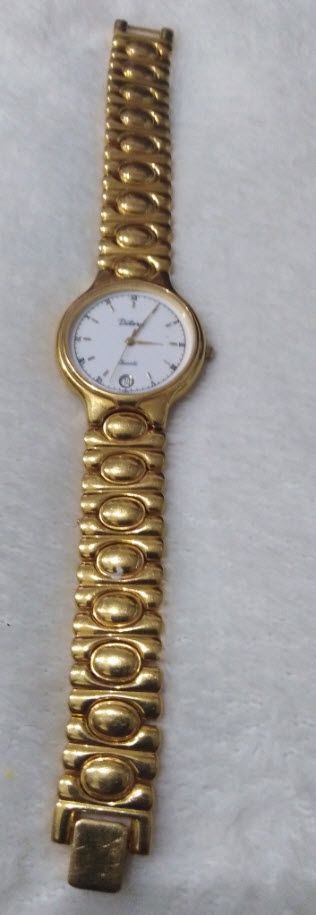 Reloj Dilord Baño Oro Pez para chica