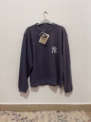 Sudadera New York Yankees Gris