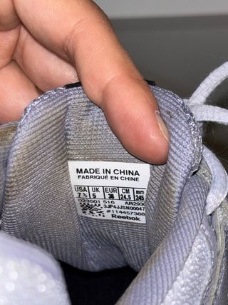 Zapatillas Reebok CF74 Halterofilia Talla 38