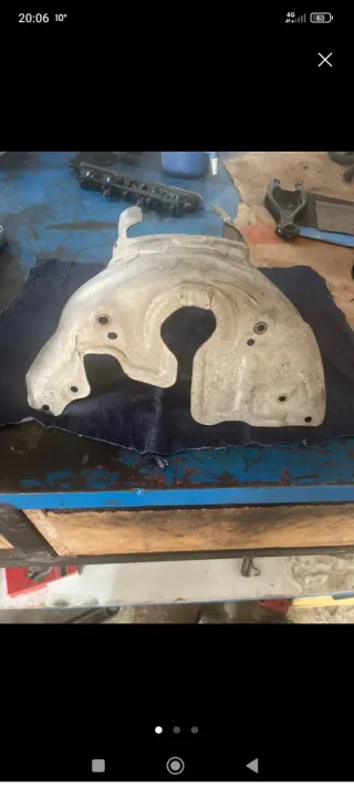 Chapa colectores NFU 1.6 16v