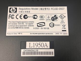 Scanner HP Scanjet 4850 con modulo per negativi