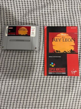 El Rey León Super Nintendo PAL