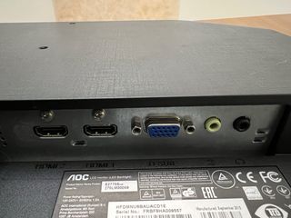 Monitor LED AOC E2770Sh Negro