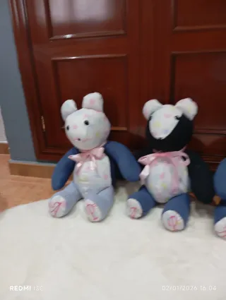 Osos de recuerdo hechos a mano