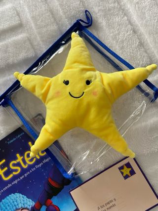 *LIBRO Y ESTRELLA GUÍA REYES MAGOS