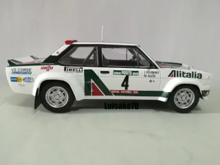 Maqueta Fiat 131 Rally Ixo 1:18