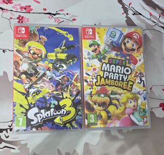 Splatoon 3 y Mario Party Jamboree PRECINTADO