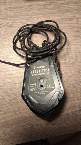 Ratón gaming con LED