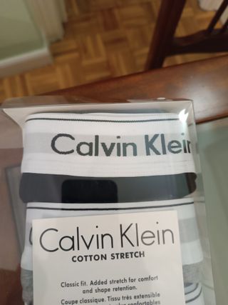 Pack 3 Calzoncillos Calvin Klein Cotton Stretch