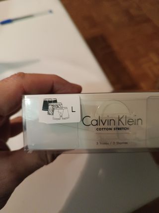 Pack 3 Calzoncillos Calvin Klein Cotton Stretch