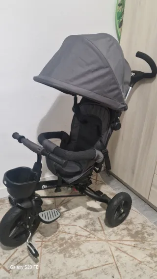 Triciclo Evolutivo kinderkraft  Paseo Niño Gris