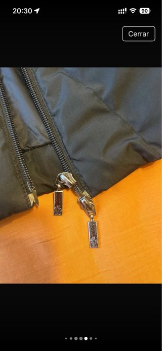 Plumas Moncler Mujer Talla M Negra