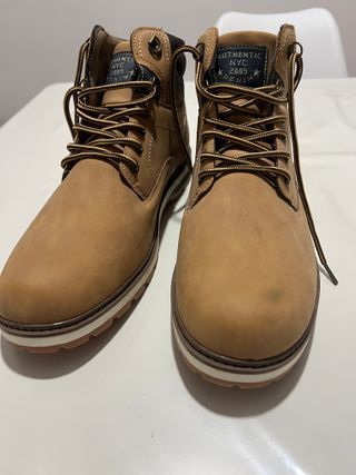 Botas de vestir hombre marrones