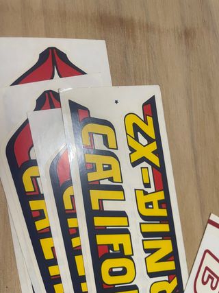 Pegatinas ORIGINALES BH California X2