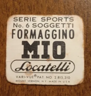 Figurina Formaggino Mio Locatelli