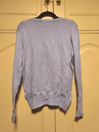 Jersey fino Zara azul con botones