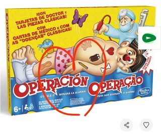 Juego de mesa Operación Hasbro Gaming