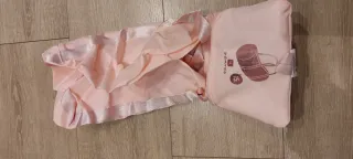 Bolsa de danza plegable rosa 15L