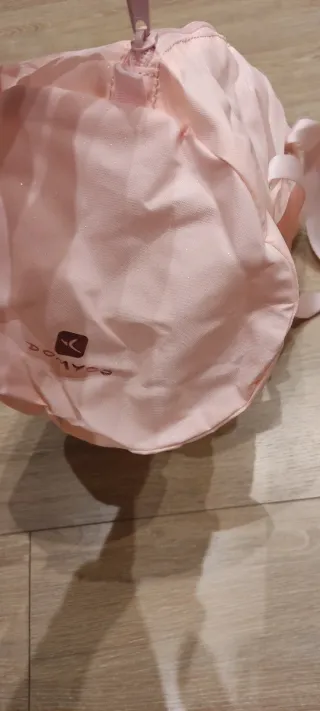 Bolsa de danza plegable rosa 15L