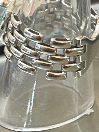 Anillo Oro 18k Aguamarina y Diamantes 8.35g