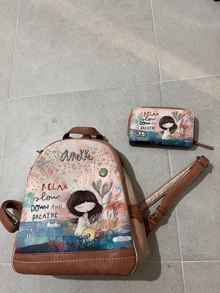 Mochila + cartera Anekke