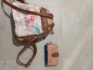 Mochila + cartera Anekke
