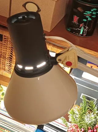 Lámpara Flexo Alemana Años 70 Vintage