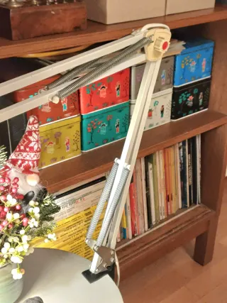 Lámpara Flexo Alemana Años 70 Vintage