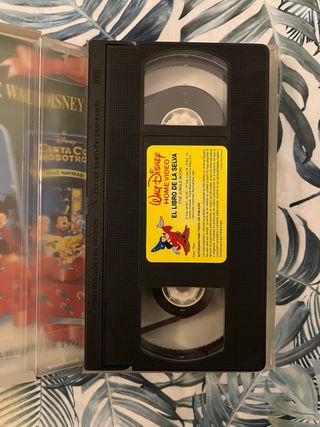 VHS El Libro de la Selva Disney Clásicos
