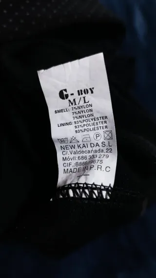 Pantalones elásticos con lunares para mujer