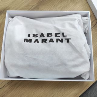 Bolso Isabel Marant Negro con Tachuelas Doradas