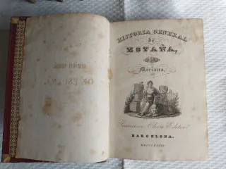 Historia general España. Mariana. 10 tomos. 1839