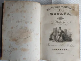 Historia general España. Mariana. 10 tomos. 1839
