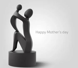 Escultura Madre e Hijo Día de la Madre