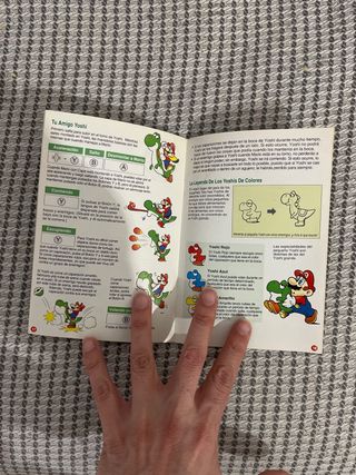 Super Mario World SNES PAL Manual y Cartucho