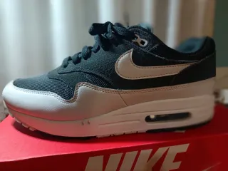 Nike Air Max 1 Negro/Gris