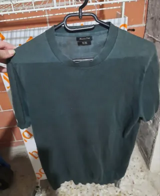 Camiseta Massimo Dutti verde