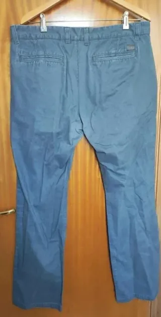 Pantalón Chino Springfield Talla 48 (XXL) Azul