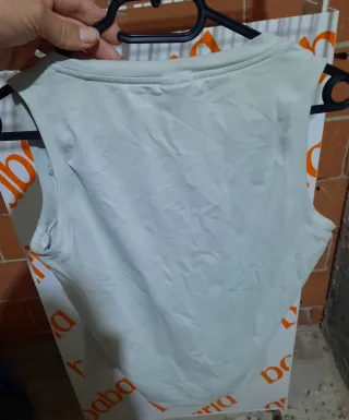 Camiseta sin mangas Adidas V-neck Talla S