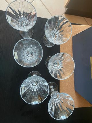 Set 6 Bicchieri Crystalite Bohemia Wellington
