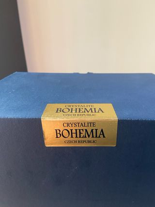 Set 6 Bicchieri Crystalite Bohemia Wellington