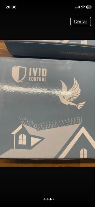 Púas Antipalomas Control Aves (2 Cajas)